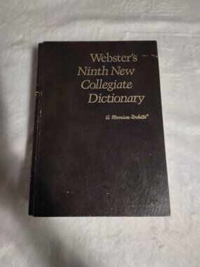 Webster's Ninth New Collegiate Dictionary 1983